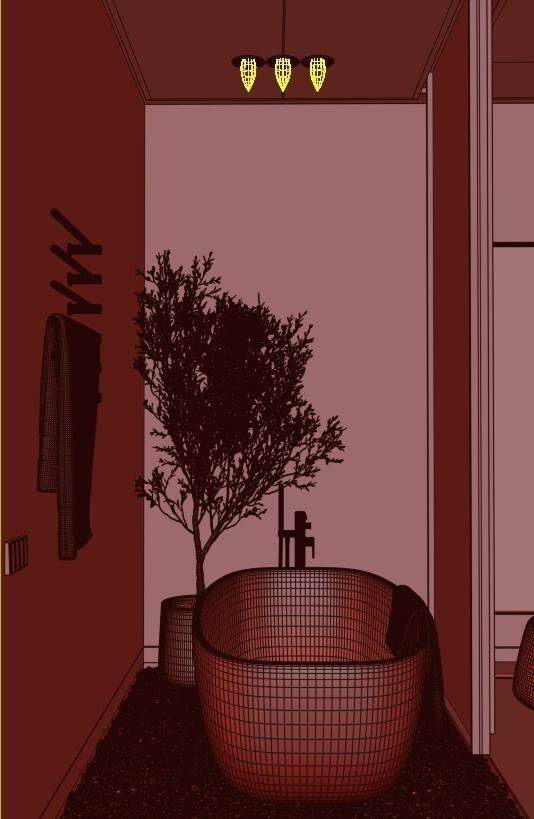 Bedroom shell vol 3 3D model_9