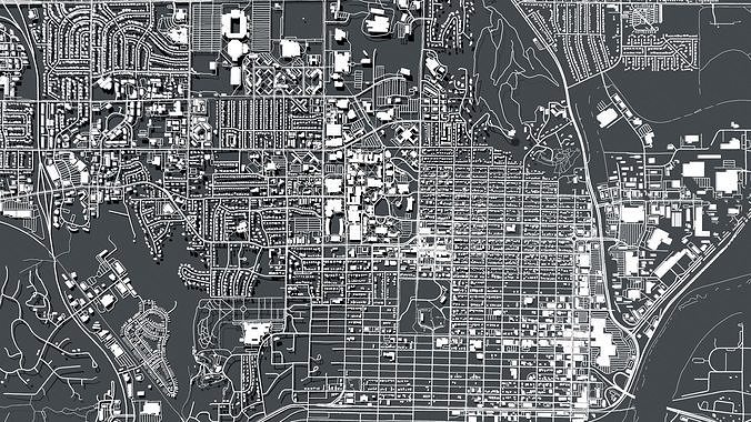 Cityscape Manhattan USA 3D model
