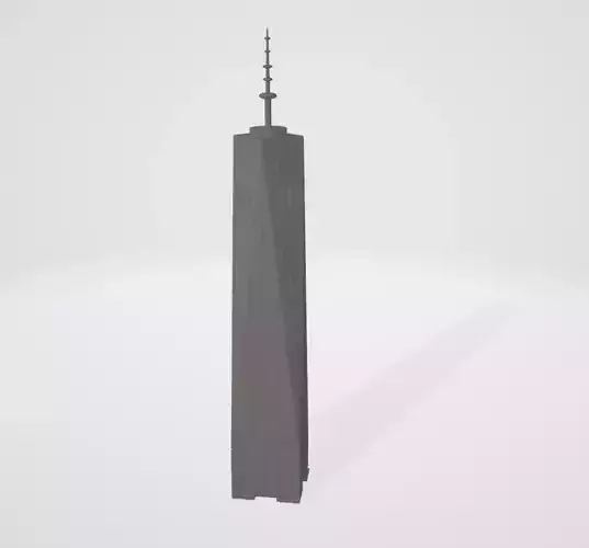 One World Trade Center Freedom Tower Model - 3D Printable