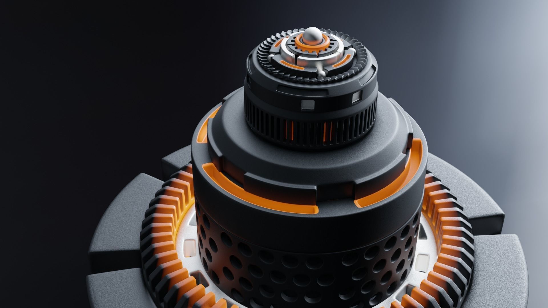 Reactor core 3D print model_1