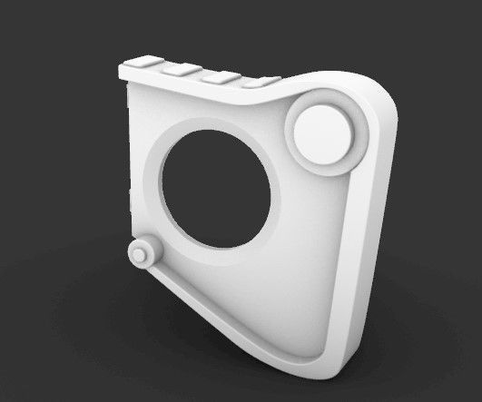 Fallout Laser Rifle 3D print model_36