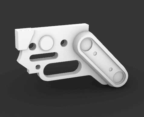 Fallout Laser Rifle 3D print model_31