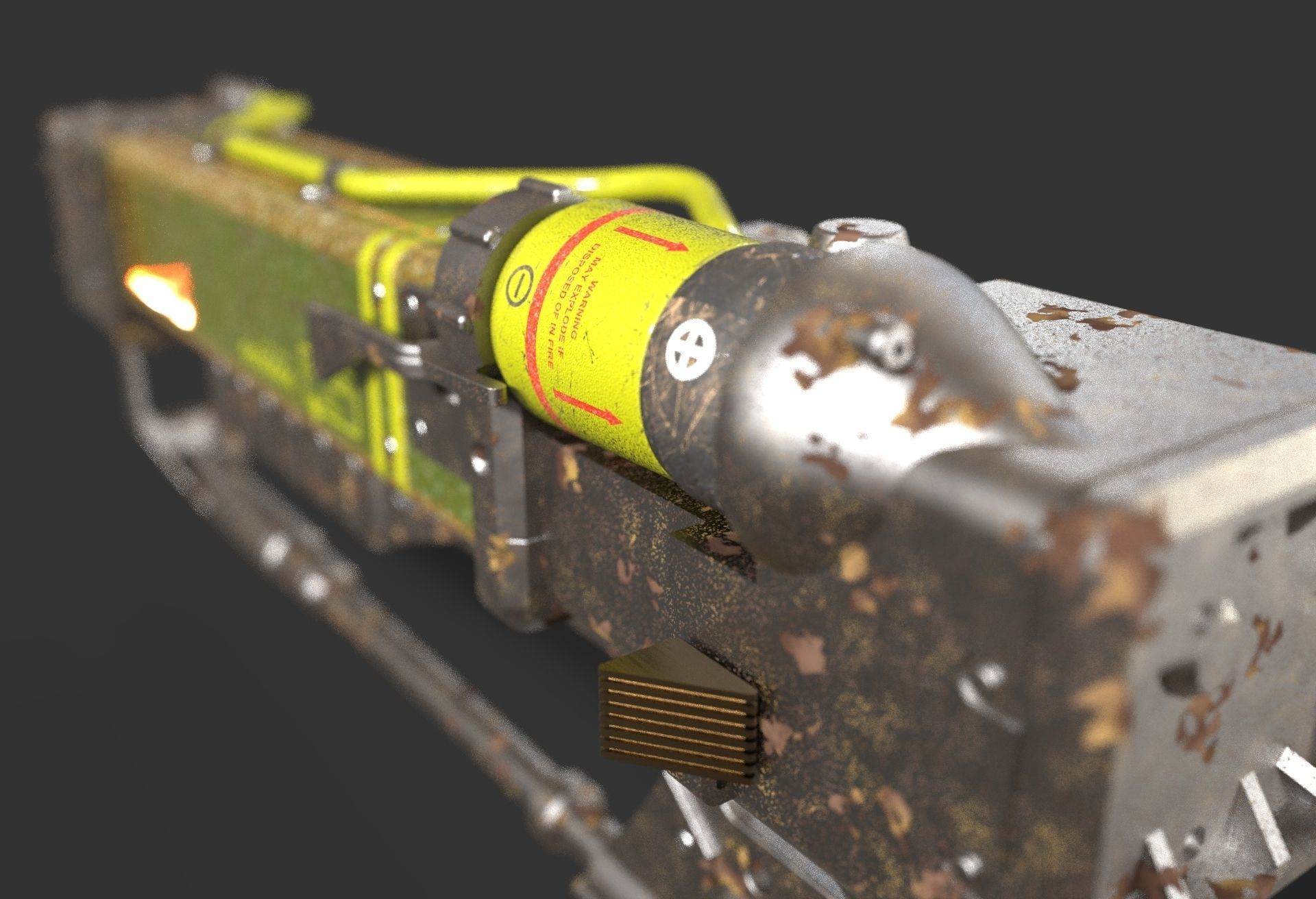Fallout Laser Rifle 3D print model_3