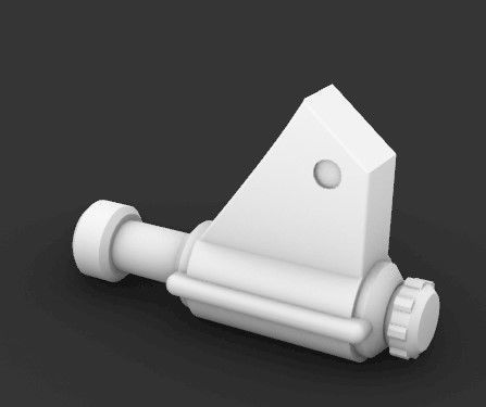 Fallout Laser Rifle 3D print model_30