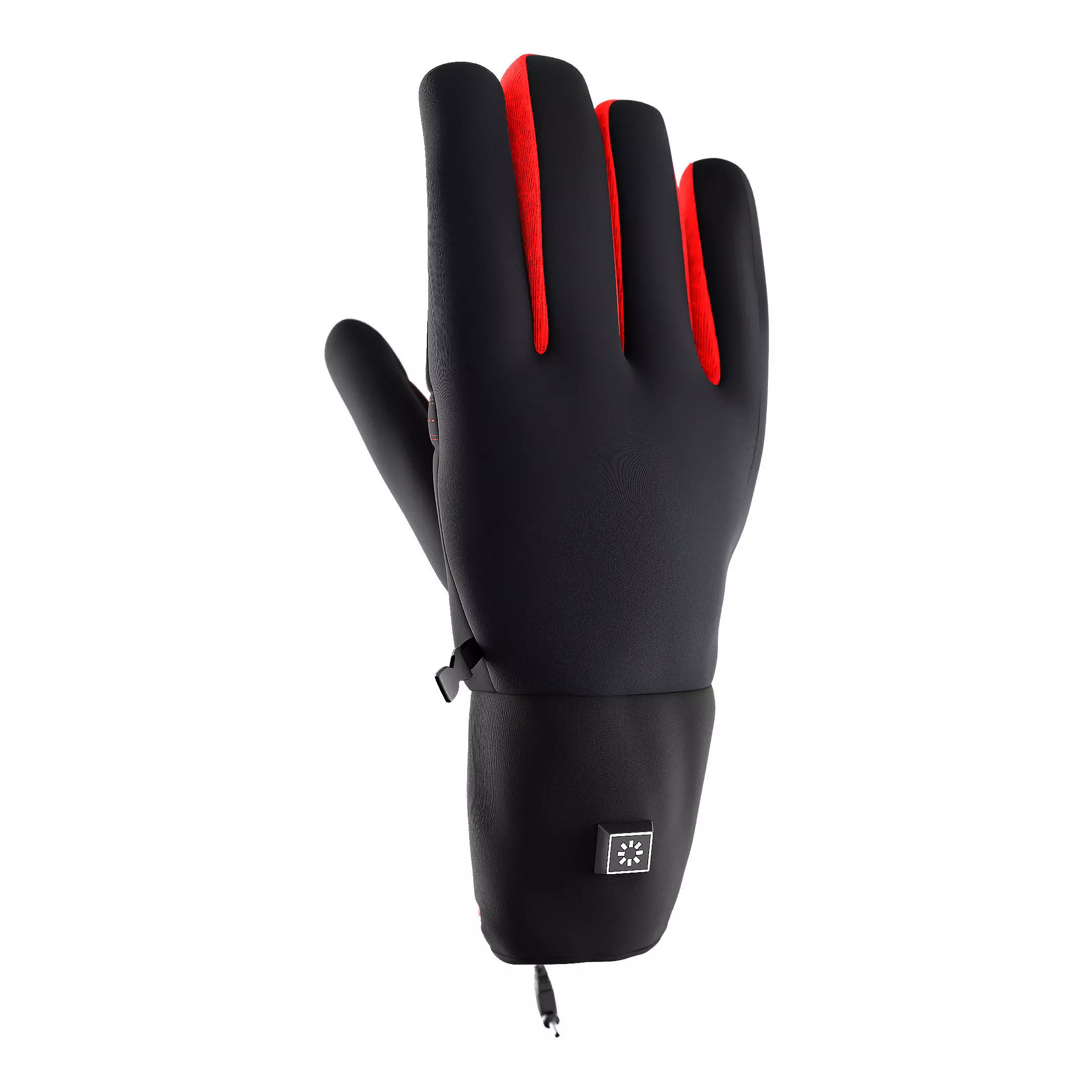 realistic glove neoprene gloves Low-poly 3D model_0