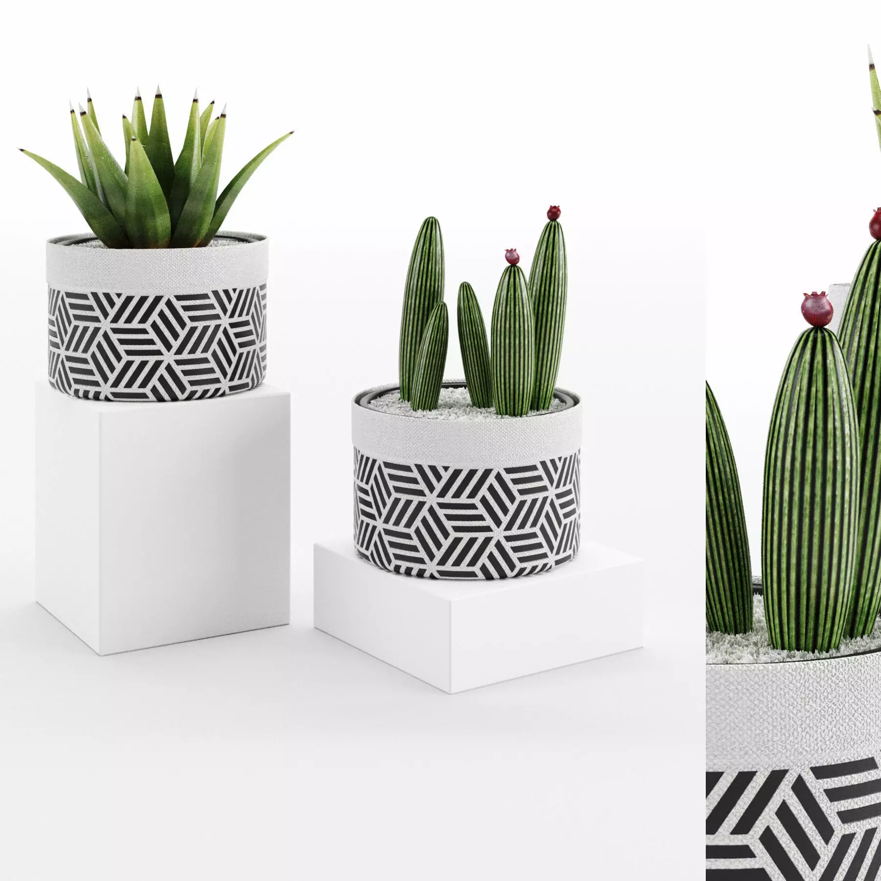 Decorative vase 432  003 3D model_0