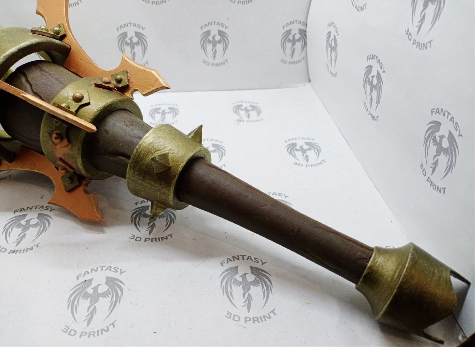 Ulzuin Torch or Fantasy Torch 3D print model_12