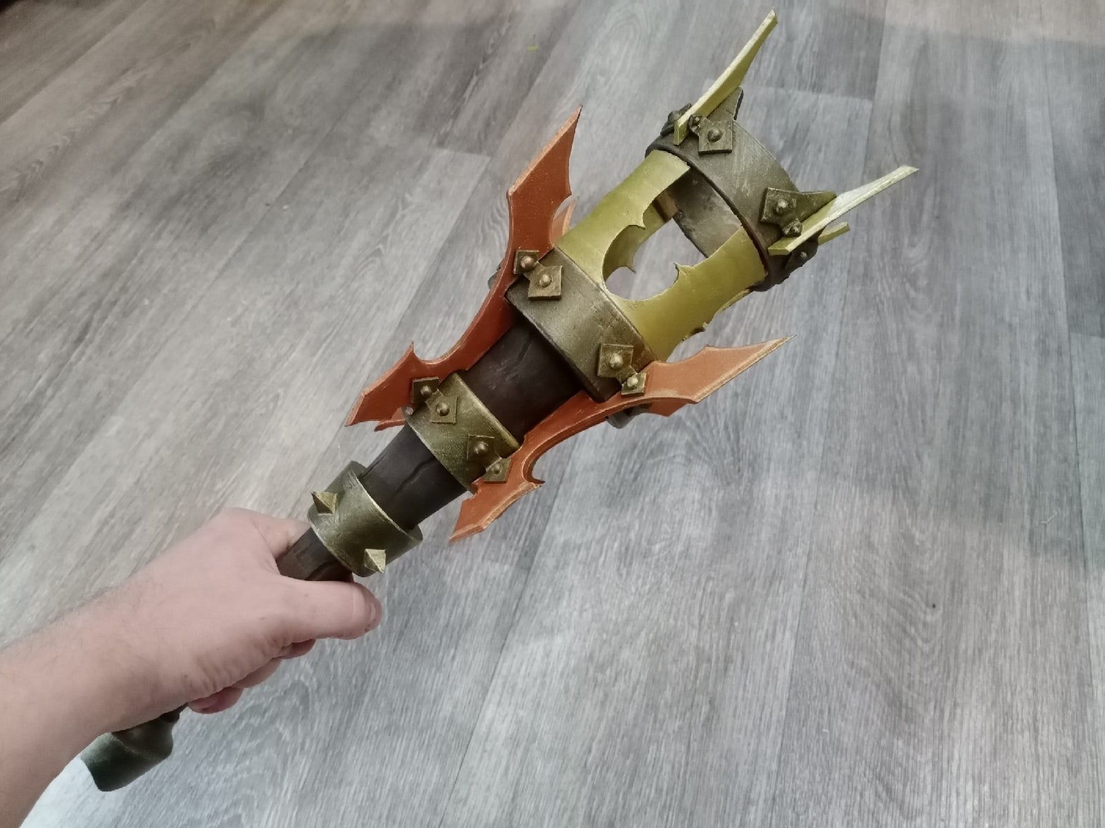 Ulzuin Torch or Fantasy Torch 3D print model_14