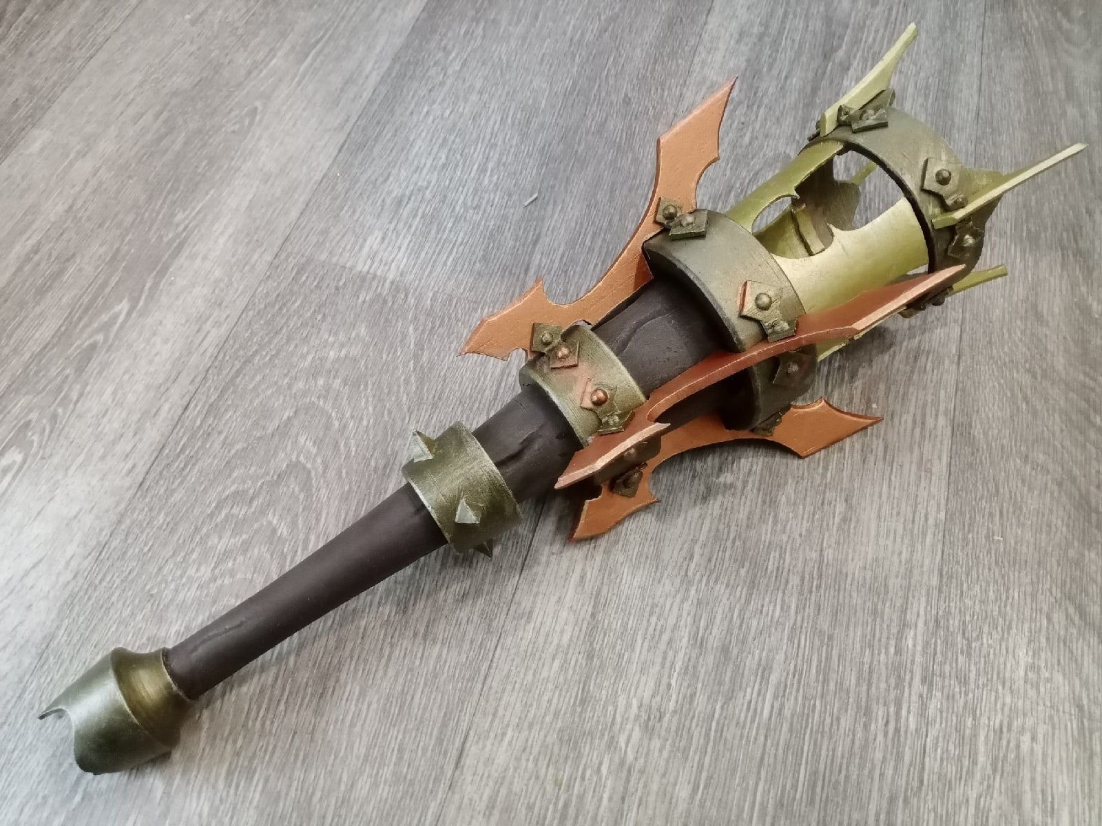 Ulzuin Torch or Fantasy Torch 3D print model_13