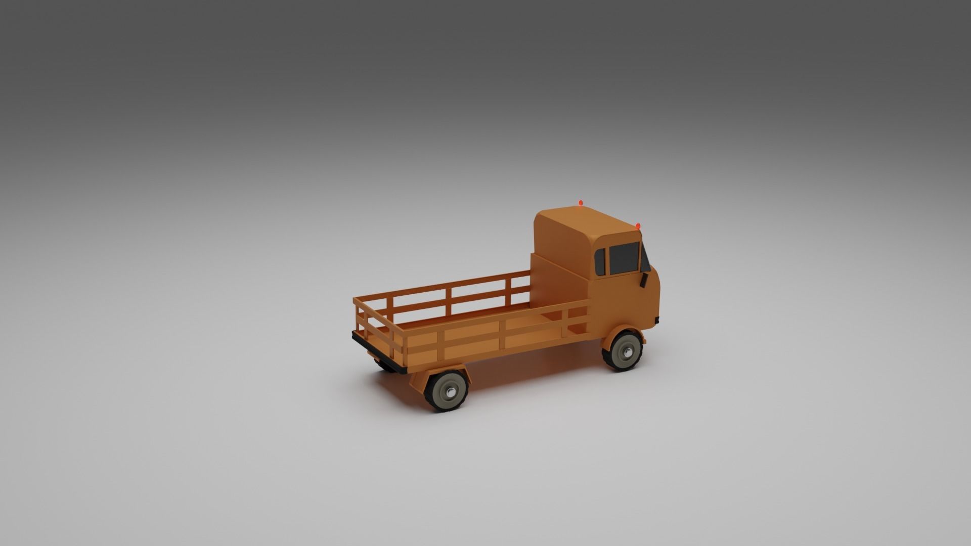 Low-poly Vehicles toy car 3D model_18