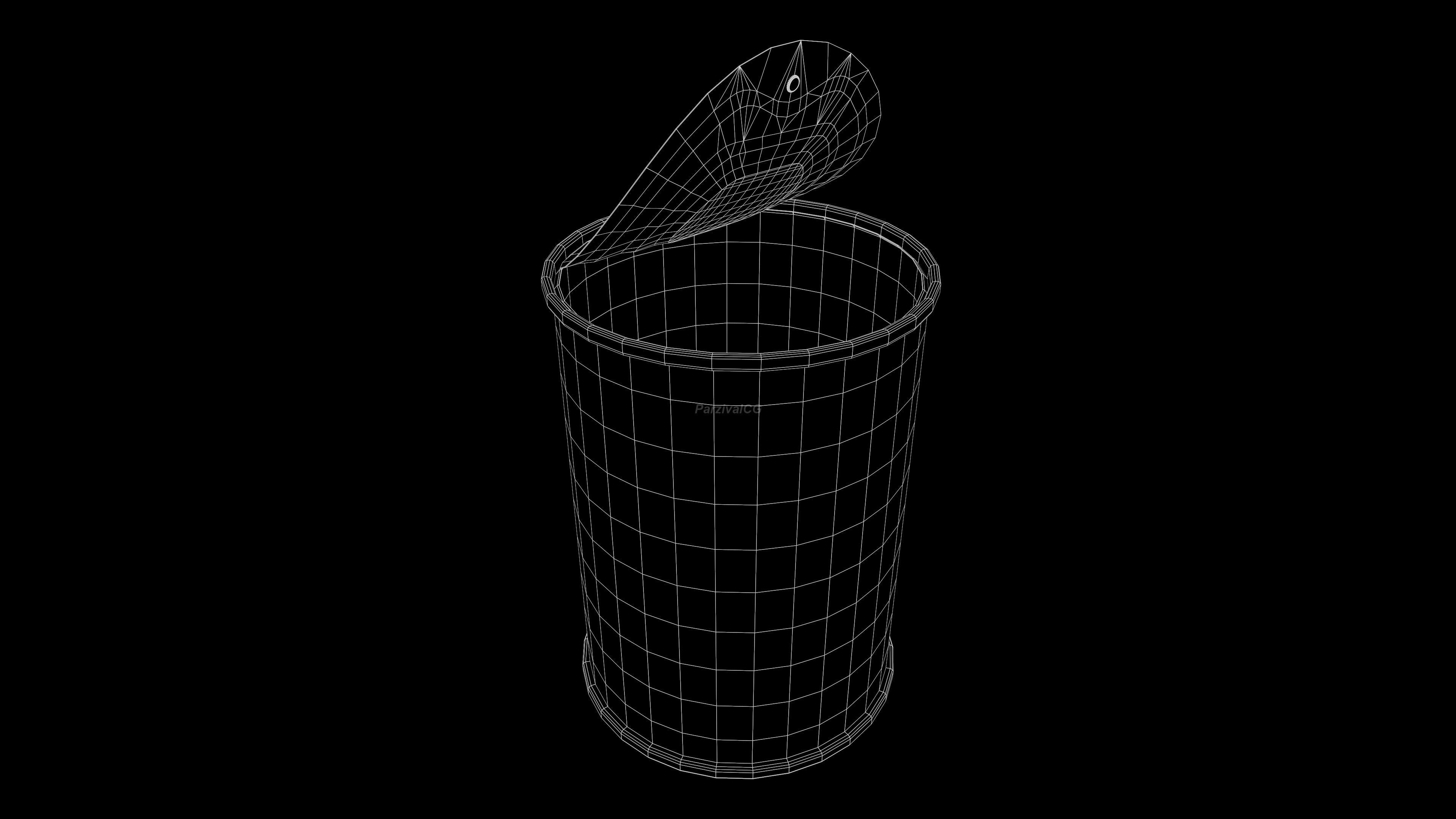 Tin Can Canned Green Peas Food Open Closed 4K PBR Textures Low-poly 3D model_18