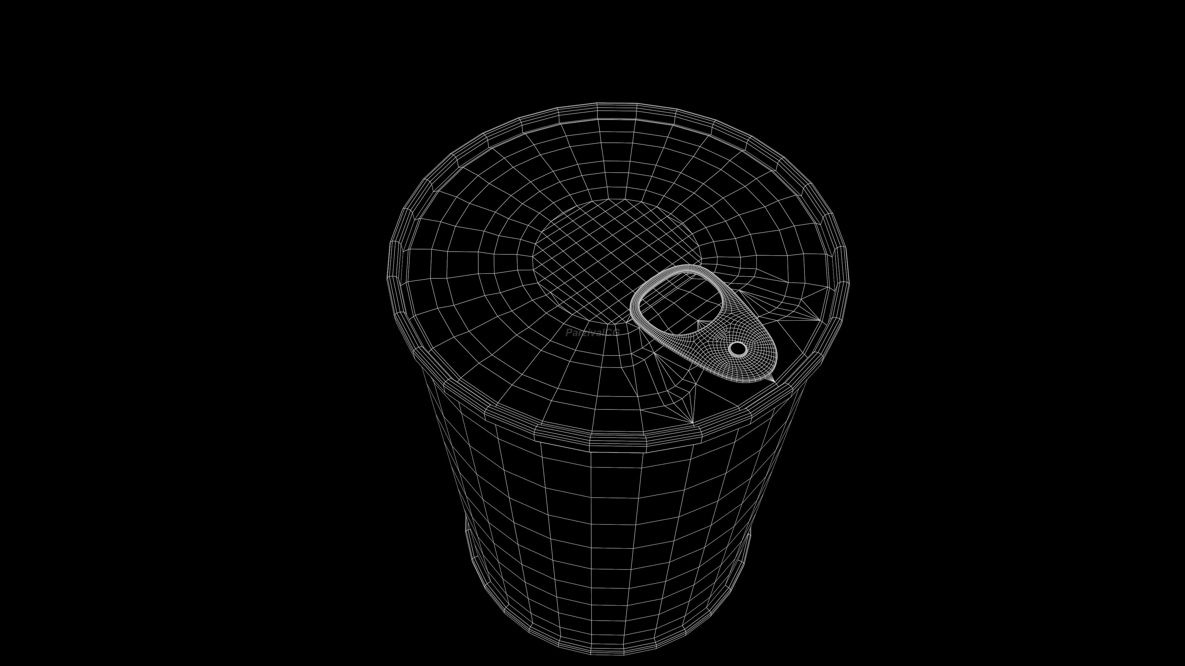 Tin Can Canned Green Peas Food Open Closed 4K PBR Textures Low-poly 3D model_23