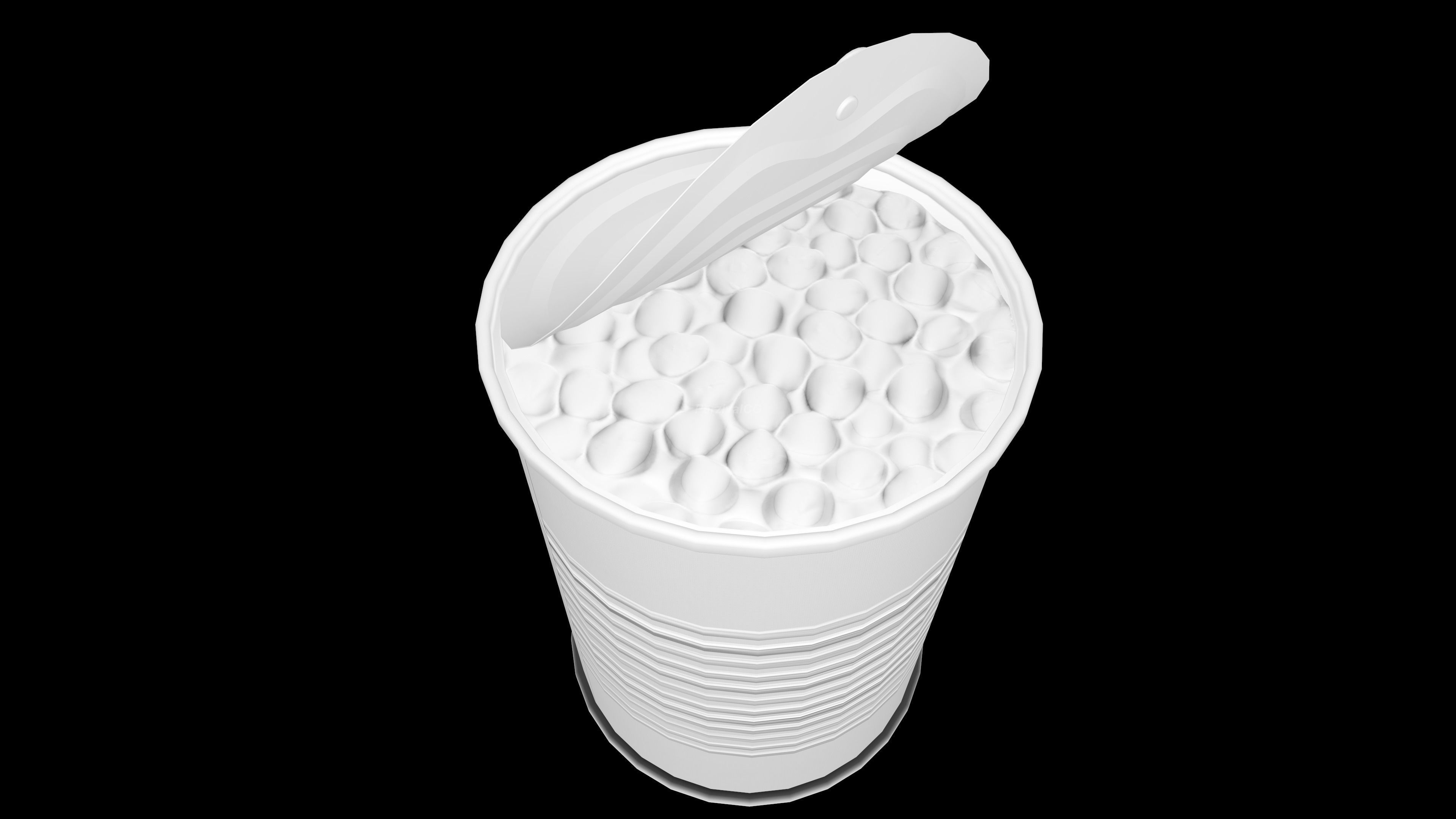 Tin Can Canned Green Peas Food Open Closed 4K PBR Textures Low-poly 3D model_21
