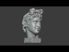 Apollo head 3D print model_1
