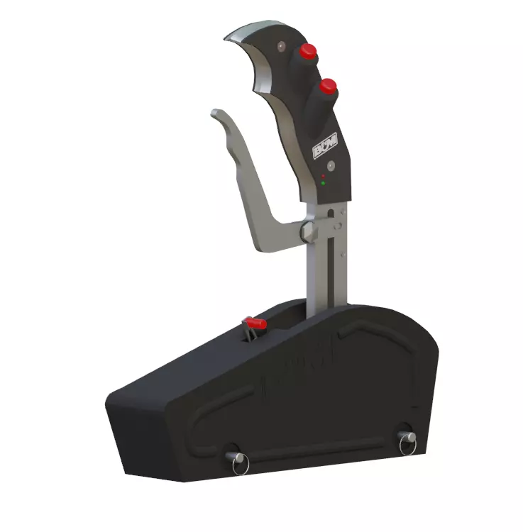 B And M Ratchet Shifter 3D model_0