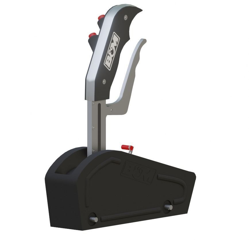 B And M Ratchet Shifter 3D model_1