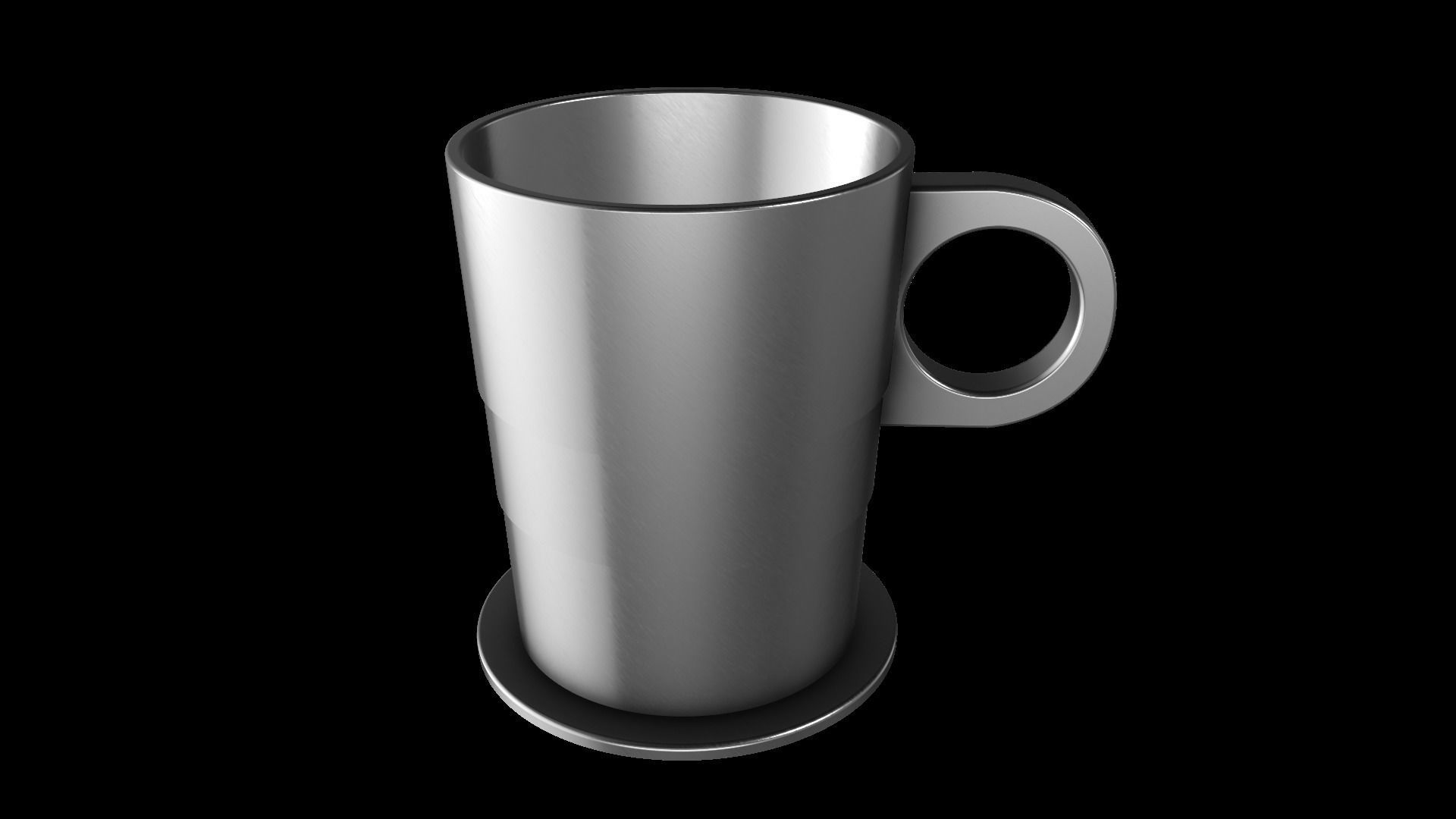 Doc Holliday Whiskey Cup Tombstone Movie 3D model_1