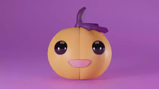 Halloween Pumpkin 3D model