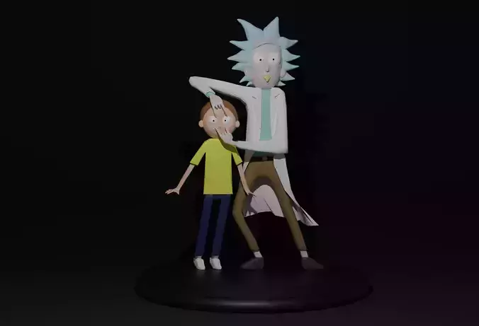 Rick and Morty Poster Pose