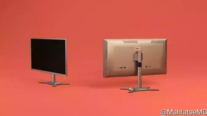 All in 1 pc monitor 3D model