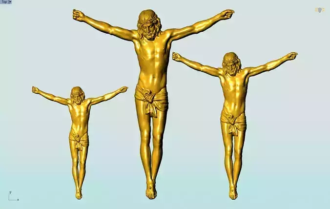  God jesus Pendant 3D print model