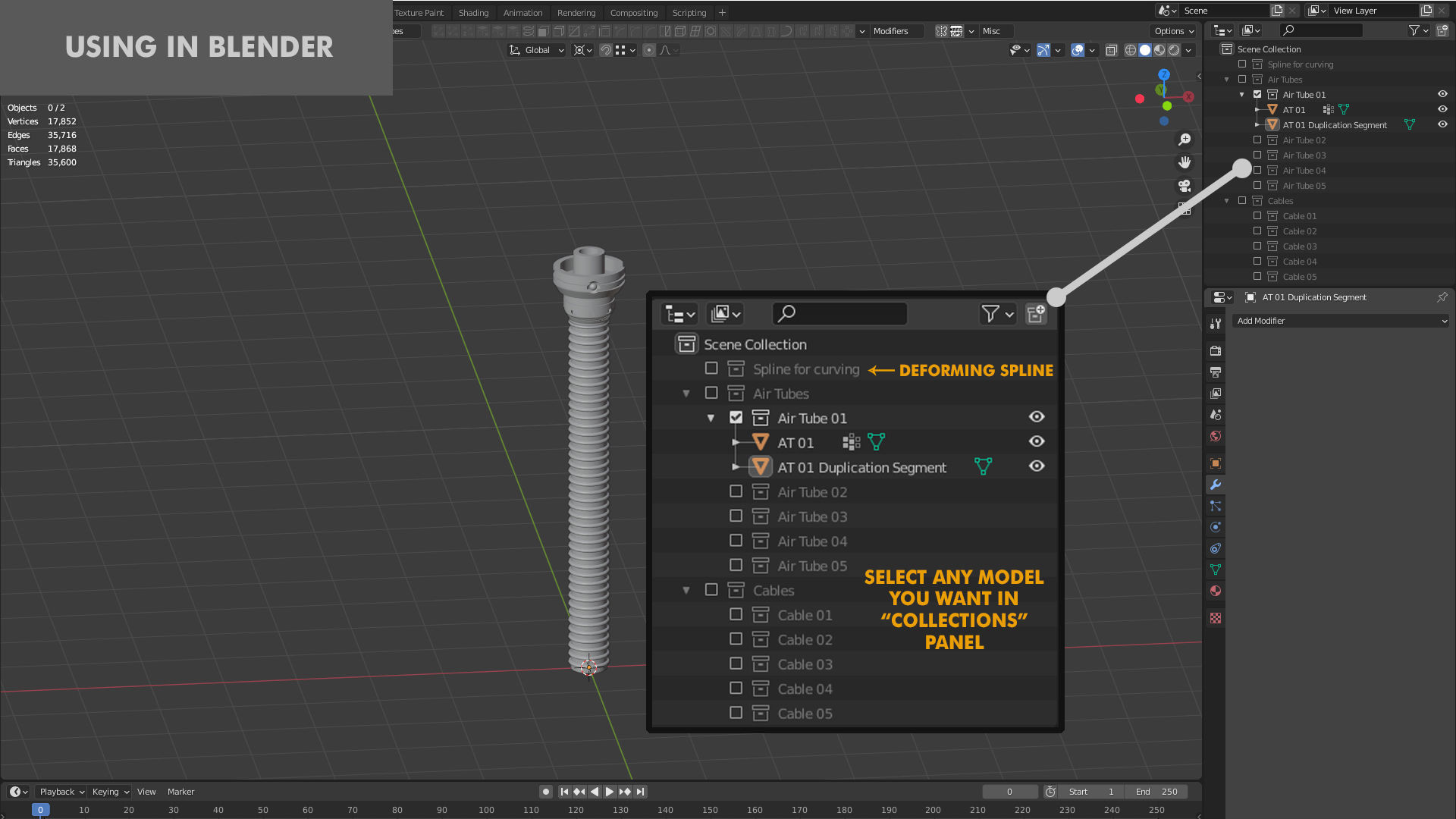 Sci-Fi subdiv tubes and cables volume 01 3D model_4