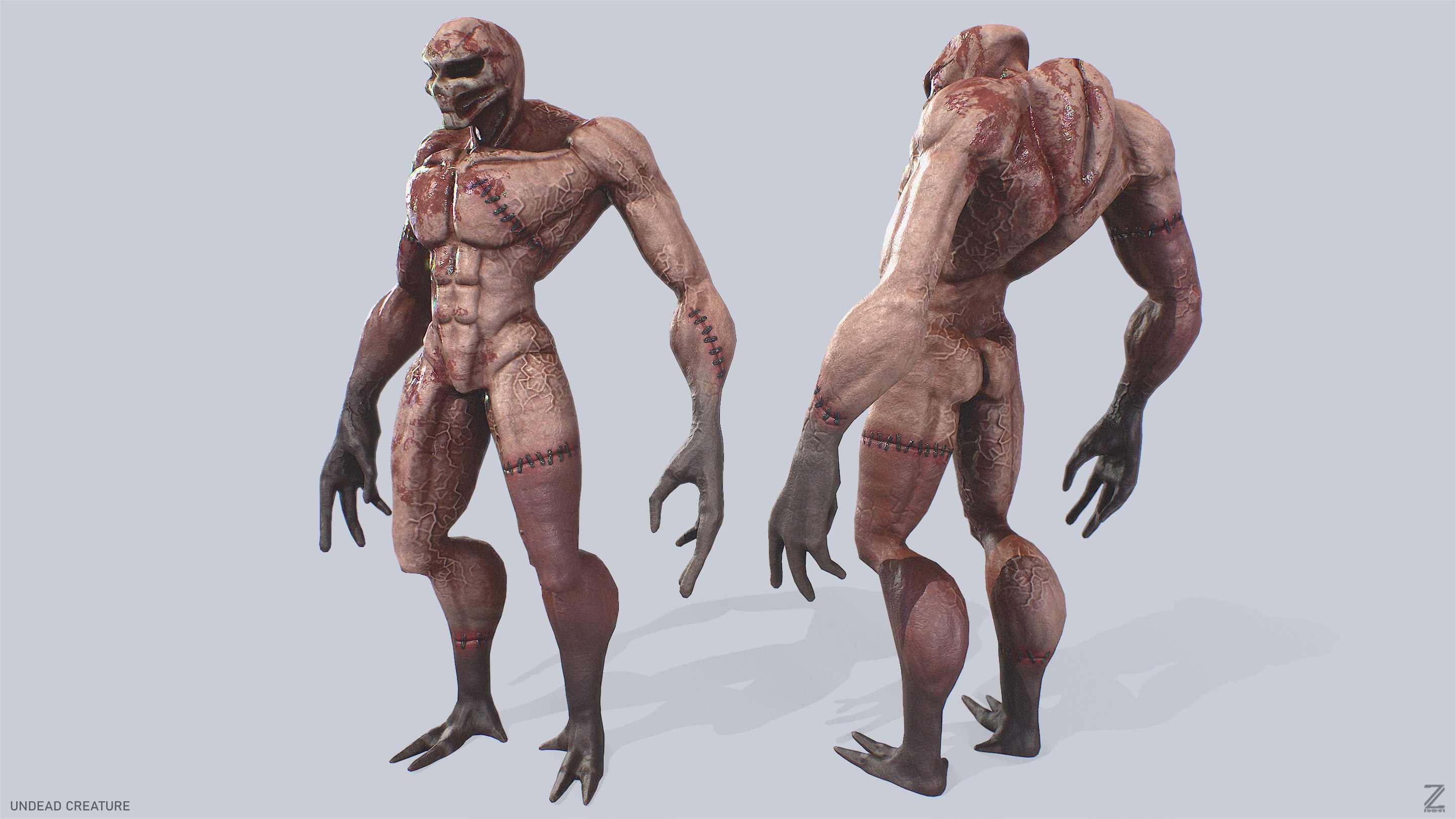 Undead creature collection group of monsters _5