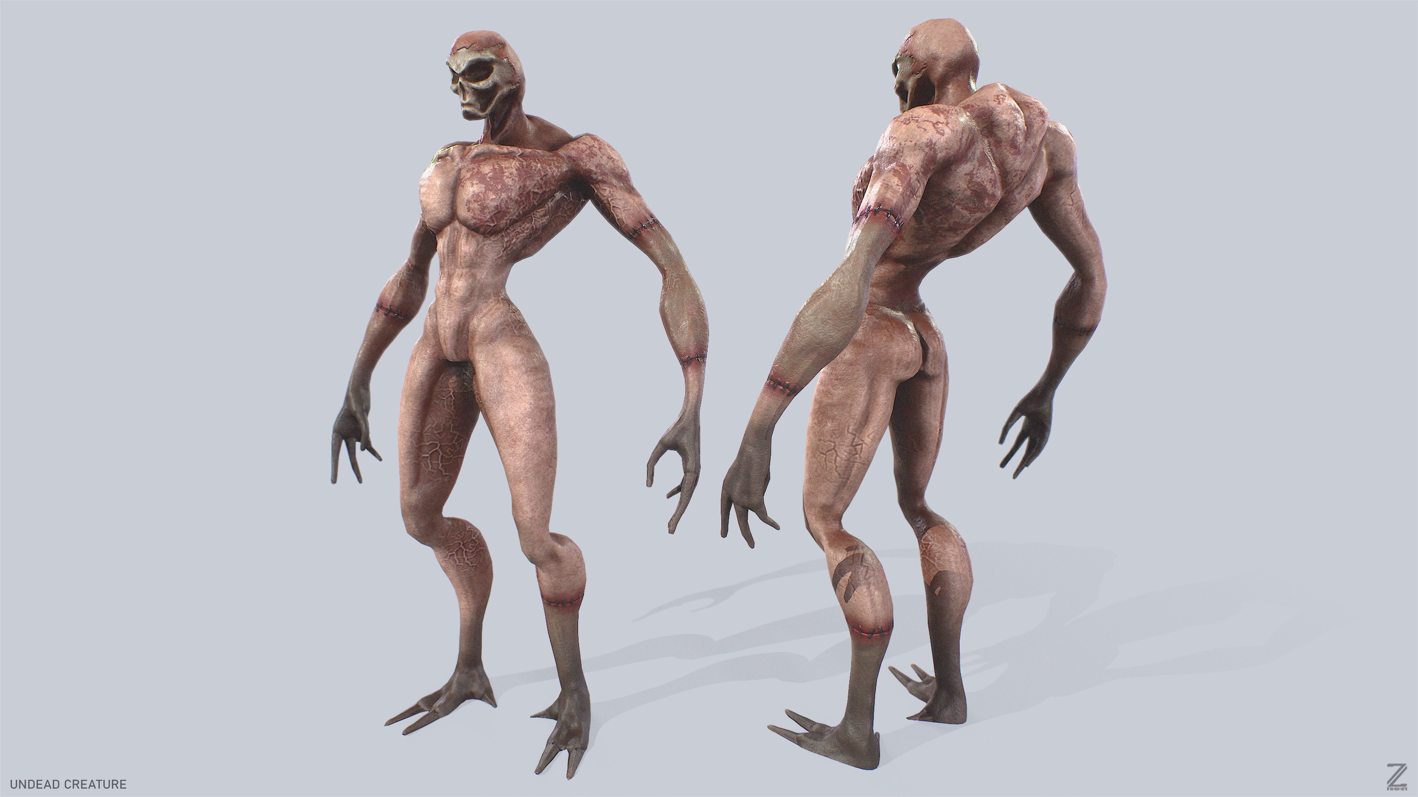 Undead creature collection group of monsters _1