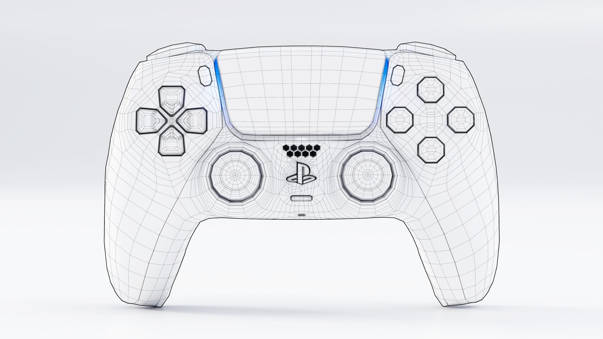 Sony Dualsense Controller - PlayStation 5 3D model_1