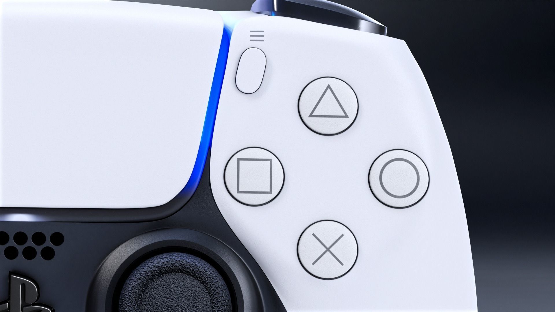 Sony Dualsense Controller - PlayStation 5 3D model_9