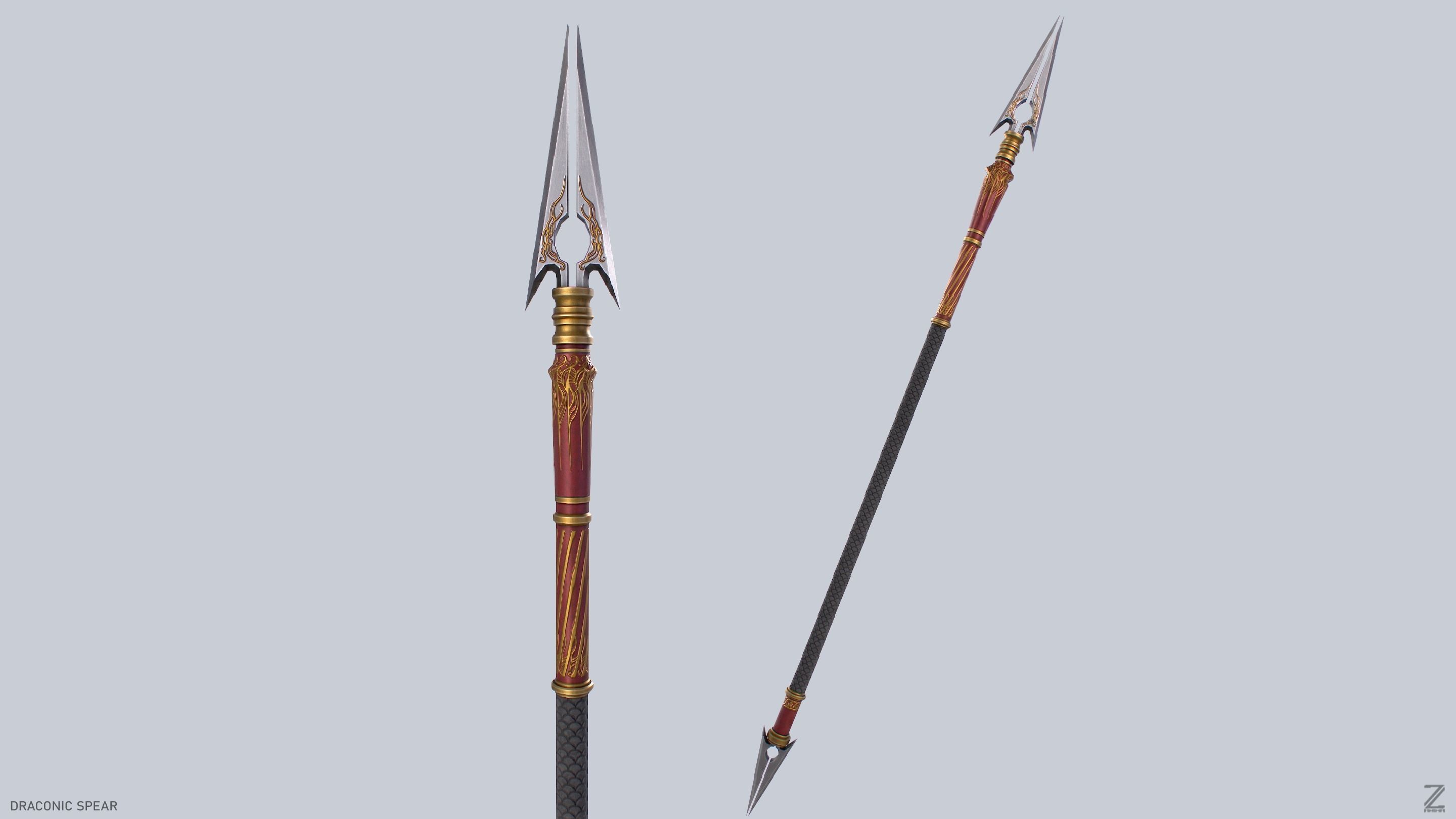 Draconic spear collection _4