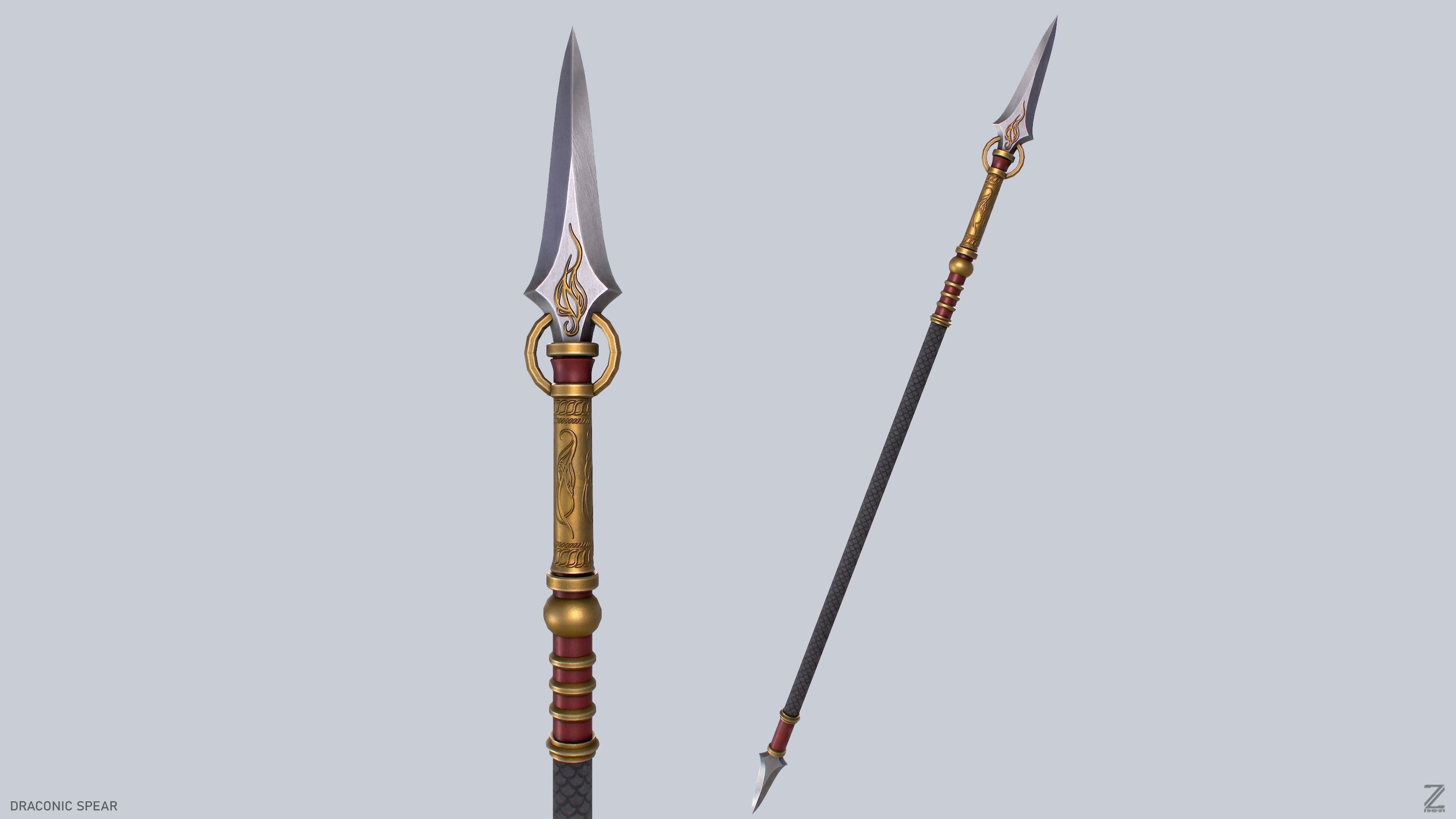 Draconic spear collection _5