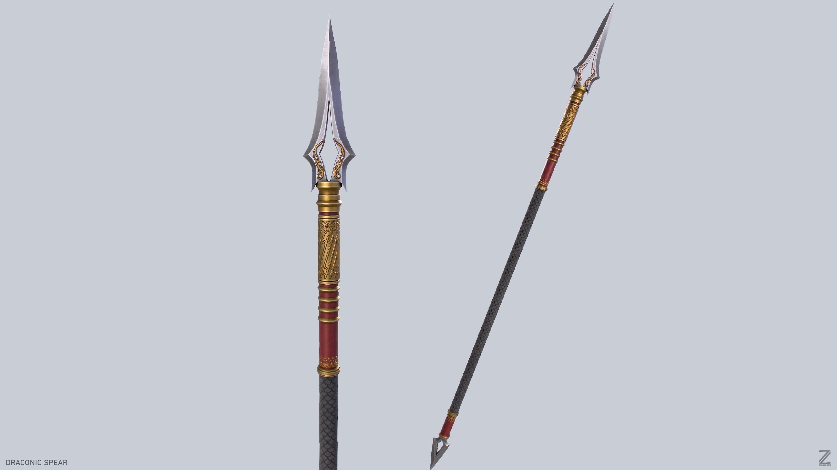 Draconic spear collection _2