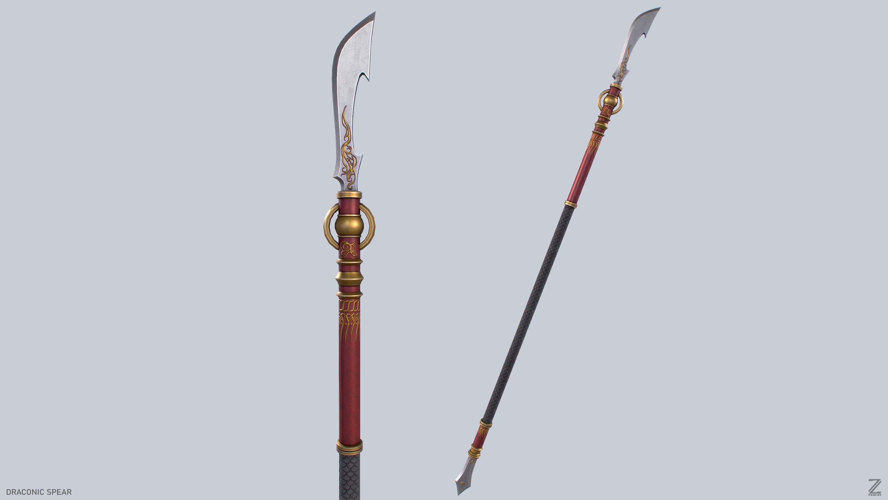 Draconic spear collection _3