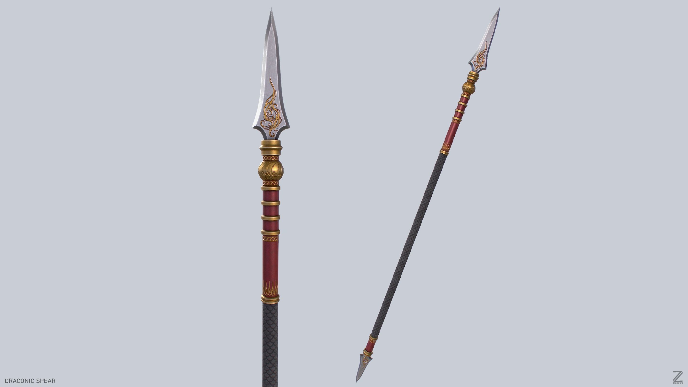 Draconic spear collection _1