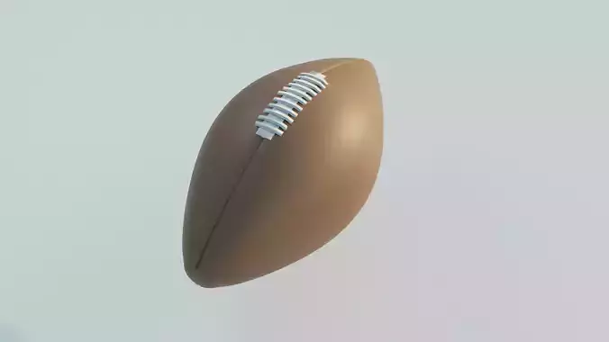 Low Poly Football american