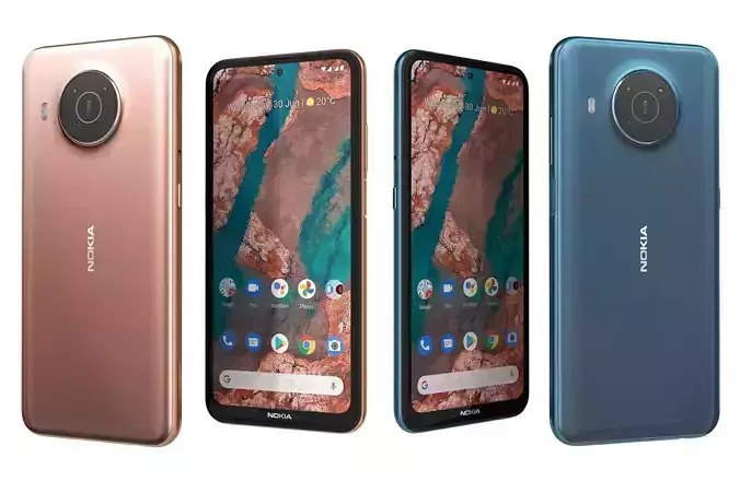 Nokia X20 Nordic Blue And Midnight Sun