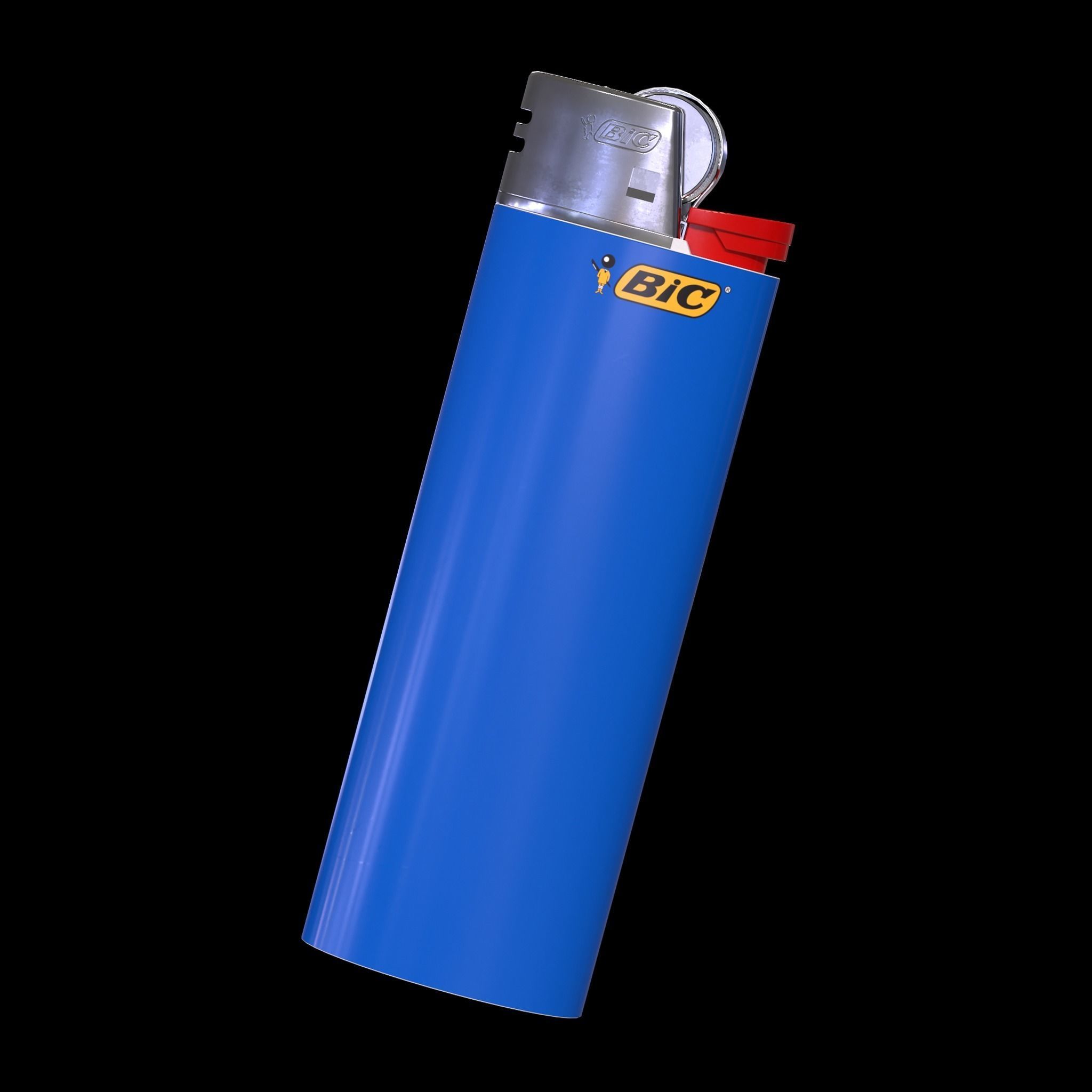 Lighters Low-poly 3D model_3