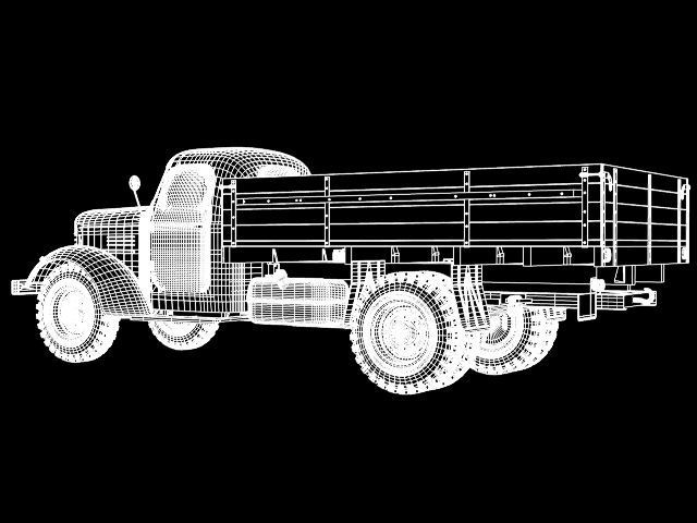 ZIL 150 3D model_11