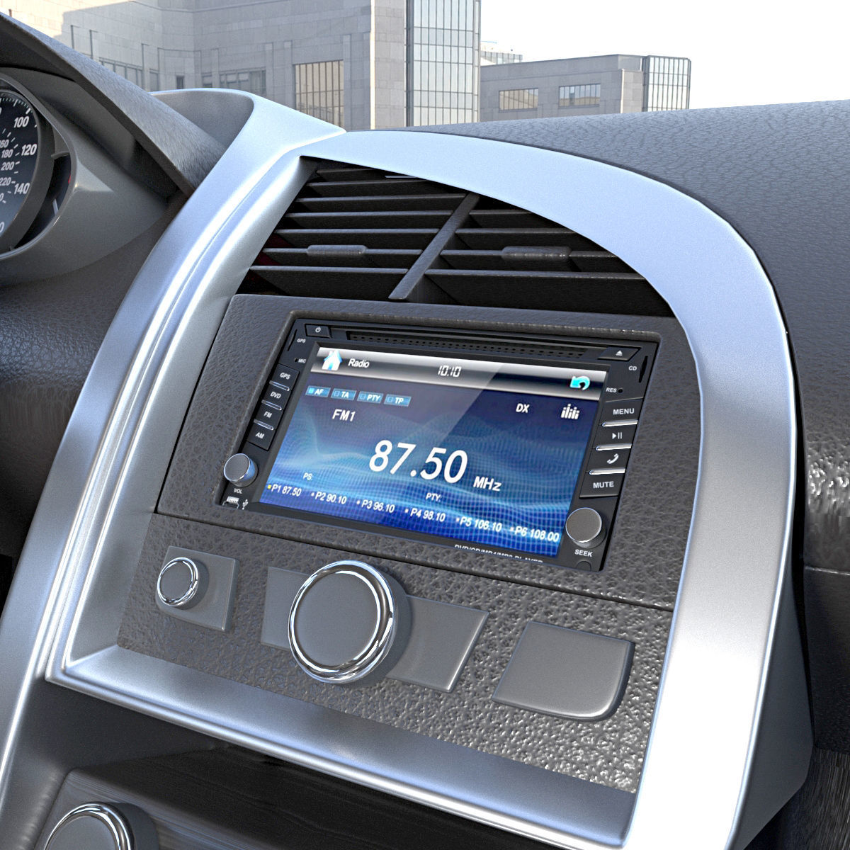 Car Player 3D model_1