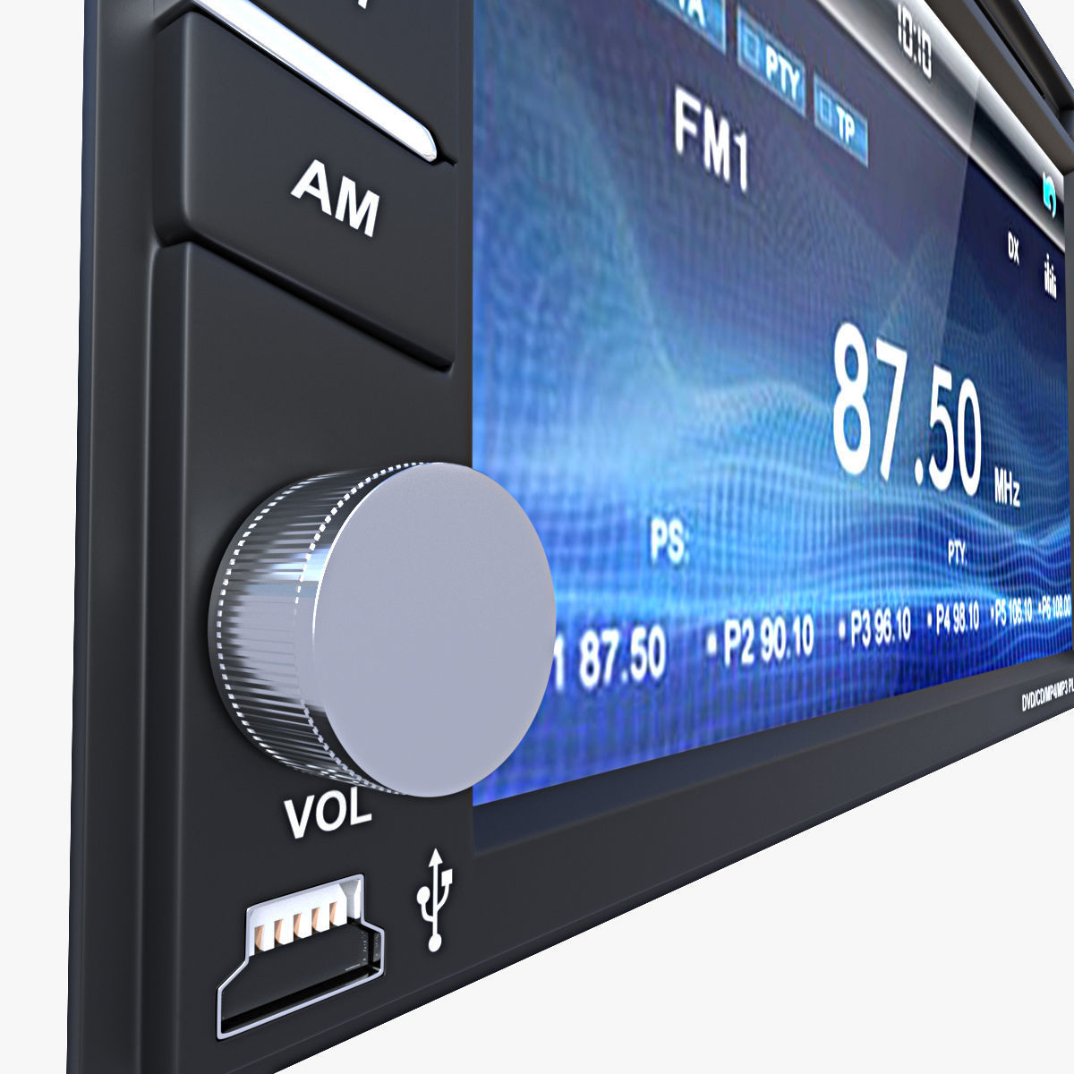 Car Player 3D model_4