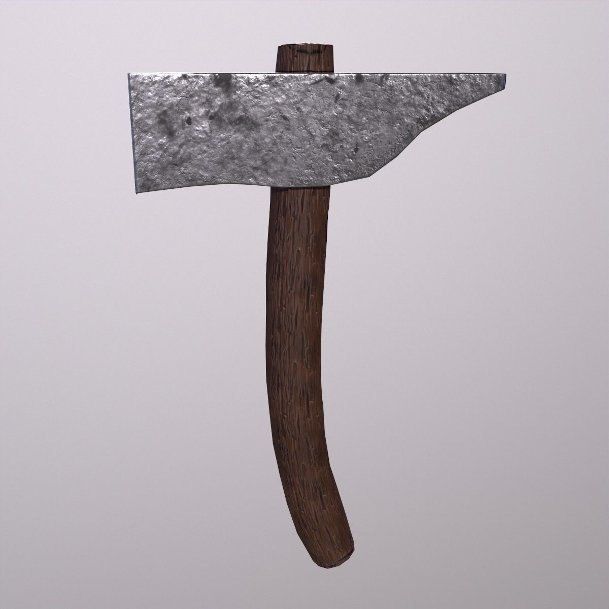 234Medieval - Hammer Game Ready Low Poly 3D Model  Low-poly 3D model_6