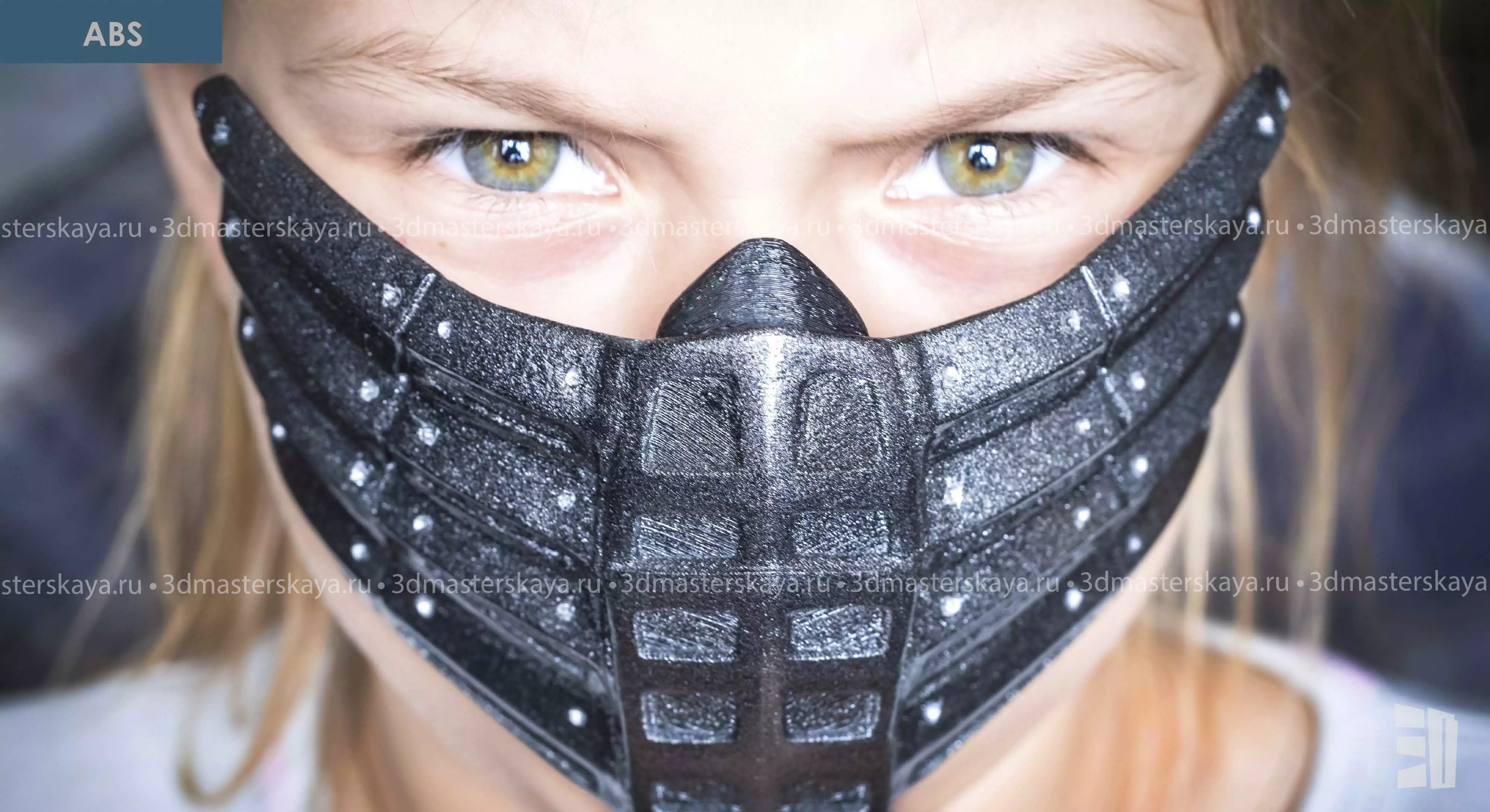 mask from mortal kombat 3D print model