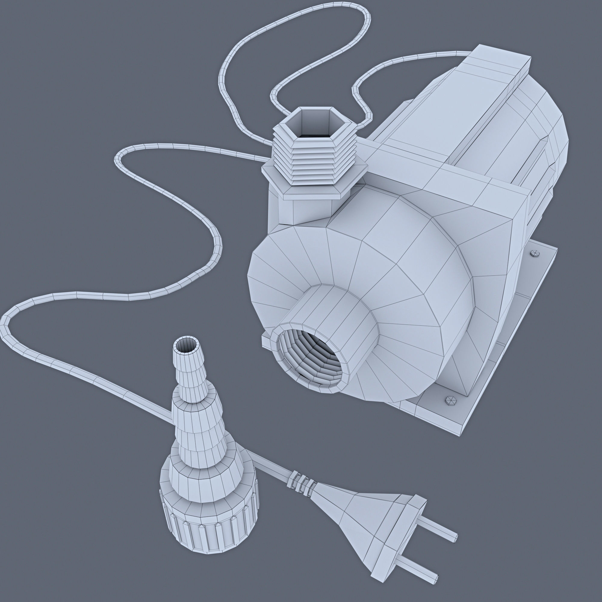 Water Pump 3D model_6