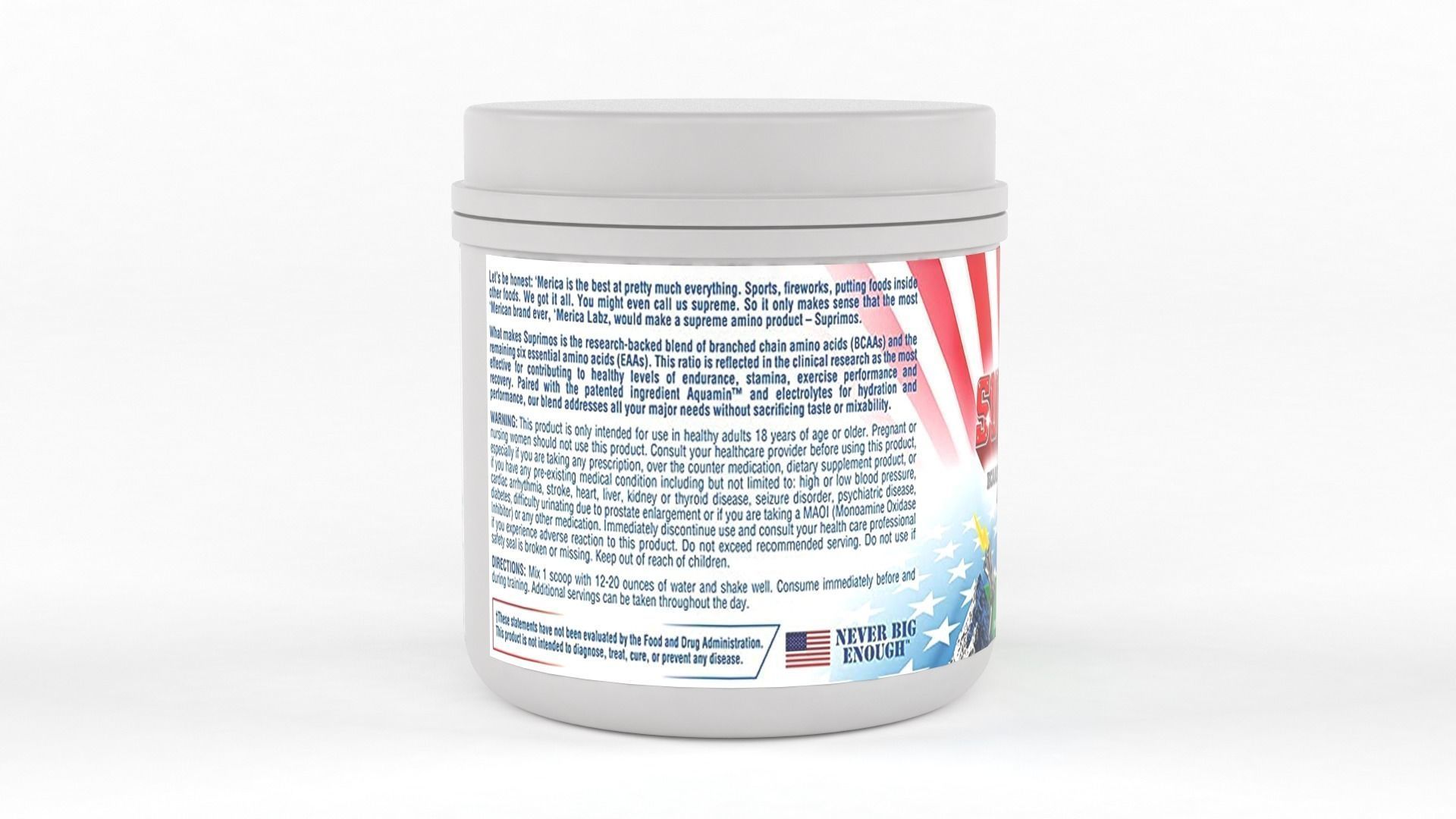 Protein Powders 3D model_2