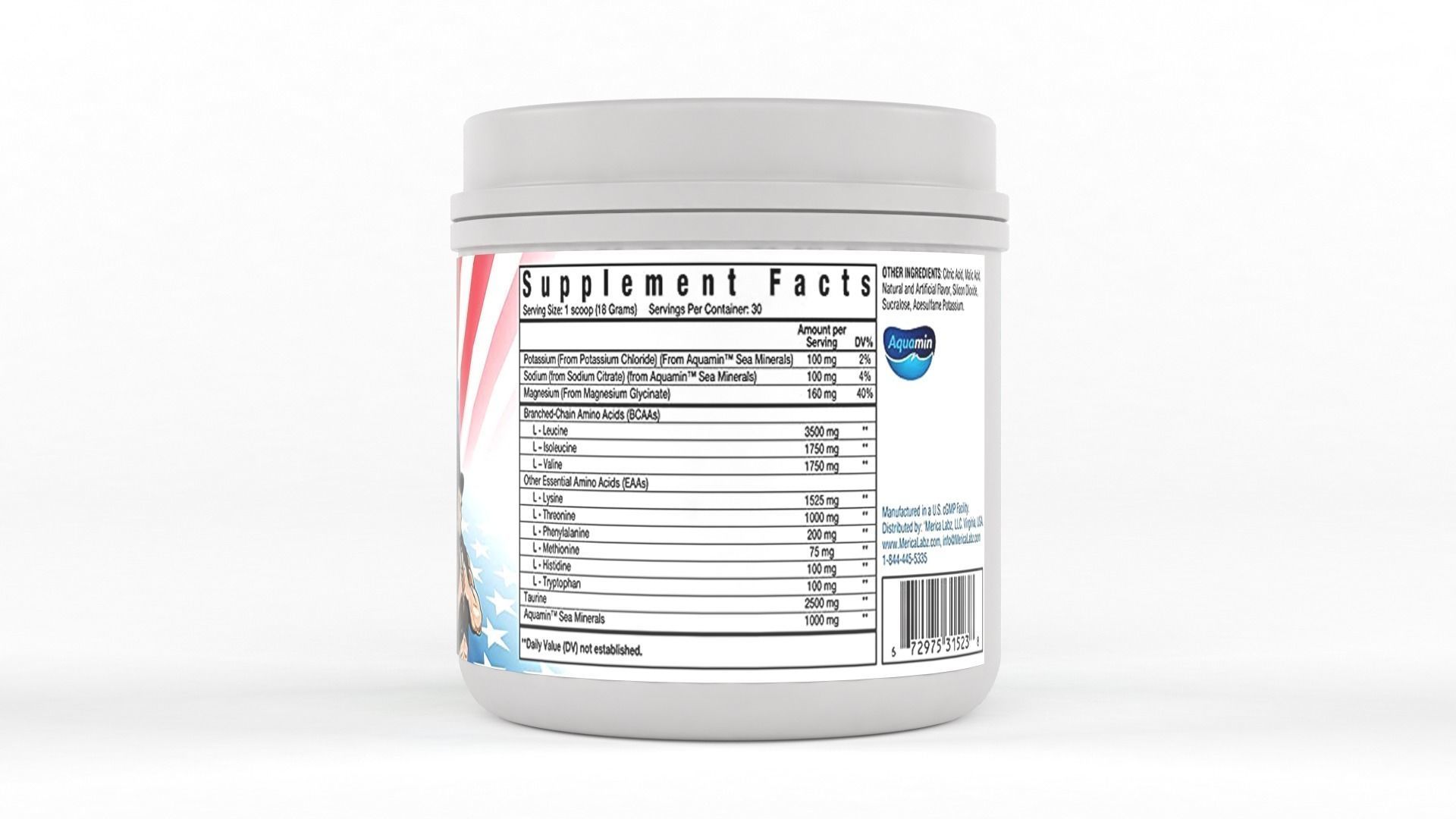 Protein Powders 3D model_3