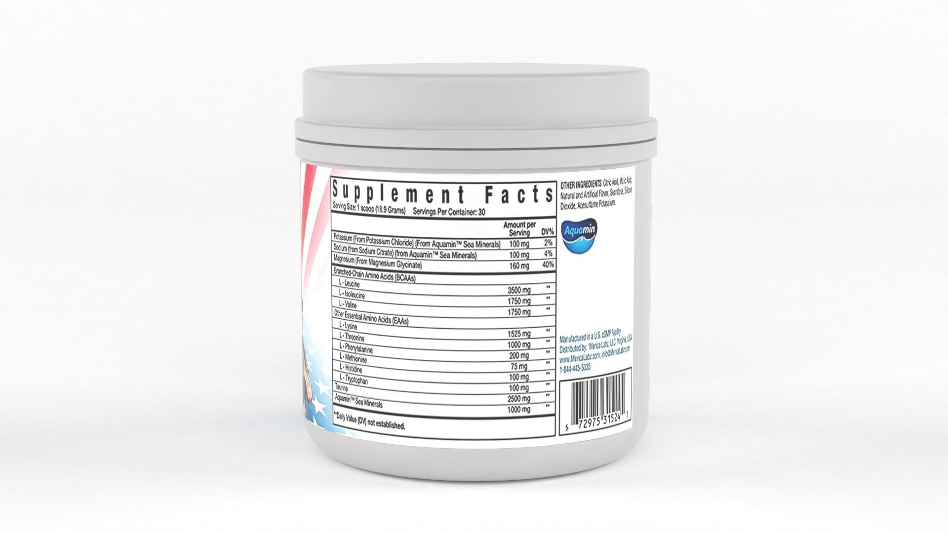 Protein Powders 3D model_5