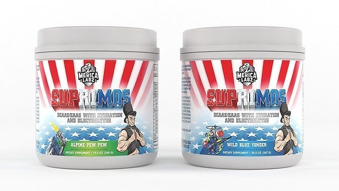 Protein Powders 3D model