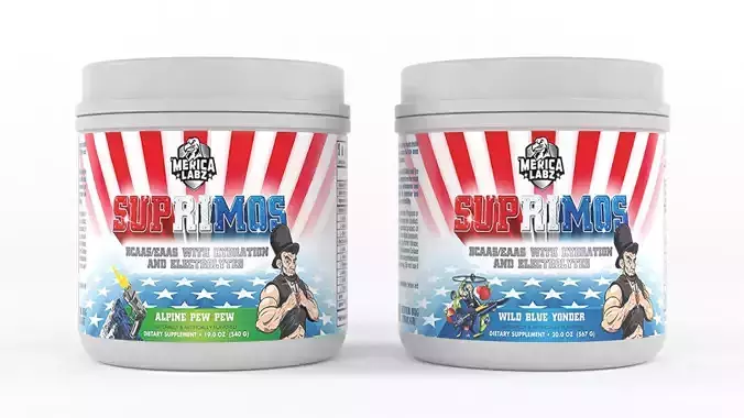 Protein Powders 3D model