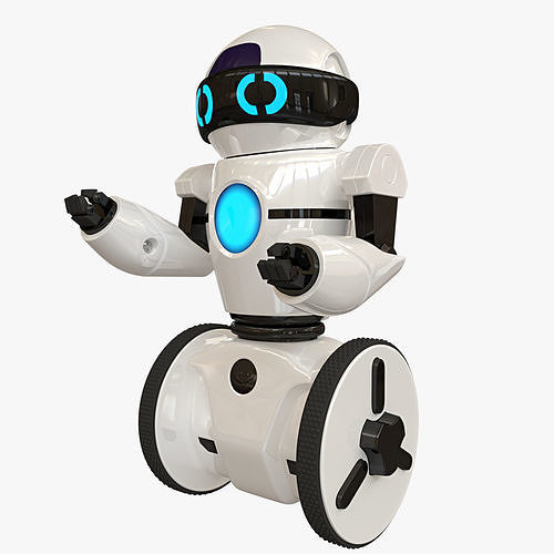 Meetmip robot on wheels 3D model